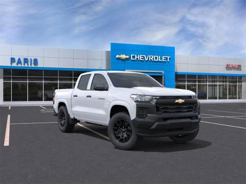  New 2025 Chevrolet Colorado W/T Stock#250857 Summit White RWD 