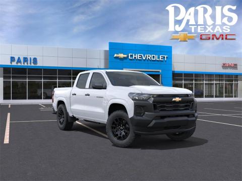  New 2026 Chevrolet Colorado W/T Stock#260389 Summit White RWD 