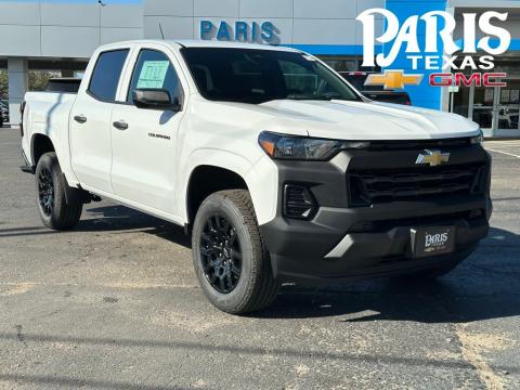  New 2026 Chevrolet Colorado W/T Stock#260389 Summit White RWD 