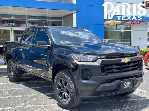  Pre-Owned 2024 Chevrolet Colorado W/T Stock#B5537 Black 4WD 