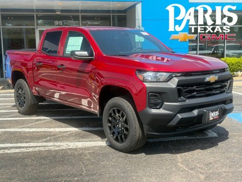 Radiant Red 2026 Chevrolet Colorado Work Truck 4WD for sale in Paris, TX - Stock #261173