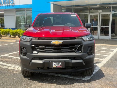New Radiant Red Tintcoat 2026 Chevrolet Colorado Work Truck 4WD - photo 2 - Stock #261173