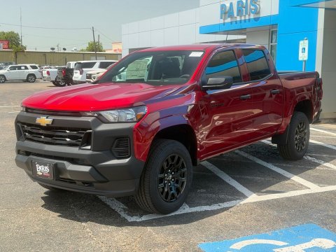 New Radiant Red Tintcoat 2026 Chevrolet Colorado Work Truck 4WD - photo 3 - Stock #261173