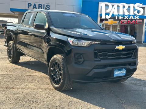  Certified 2026 Chevrolet Colorado W/T Stock#260598A Black 4WD 