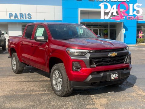 Radiant Red Tintcoat 2026 Chevrolet Colorado LT 4WD for sale in Paris, TX - Stock #261419