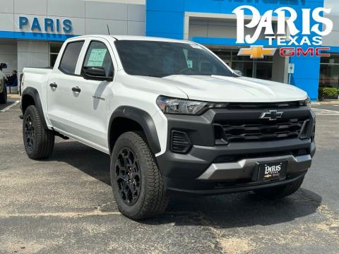 Summit White 2026 Chevrolet Colorado Trail Boss 4WD for sale in Paris, TX - Stock #260845