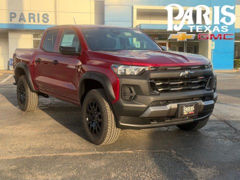 Radiant Red 2026 Chevrolet Colorado Trail Boss 4WD for sale in Paris, TX - Stock #261262