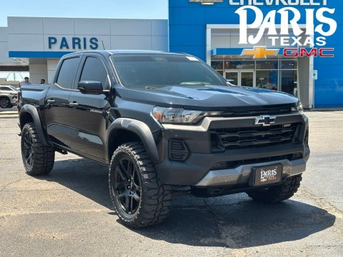 Black 2023 Chevrolet Colorado Trail Boss 4WD for sale in Paris, TX - Stock #CF1004
