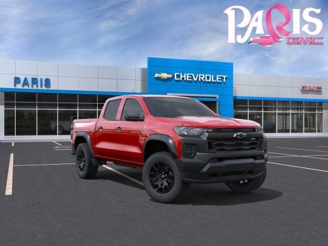 Radiant Red 2026 Chevrolet Colorado Trail Boss 4WD for sale in Paris, TX - Stock #261460