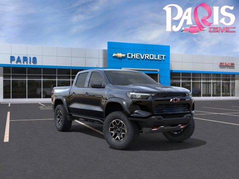 Black 2026 Chevrolet Colorado ZR2 4WD for sale in Paris, TX - Stock #261476