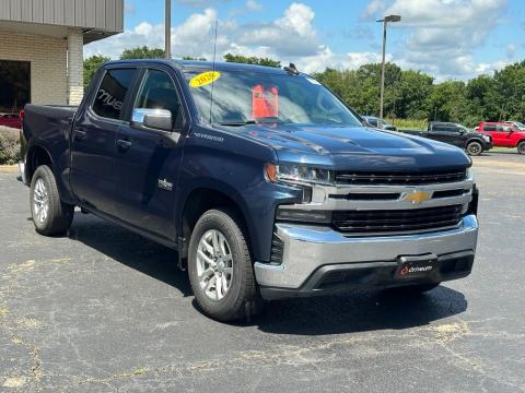 Northsky Blue Metallic 2020 Chevrolet Silverado 1500 LT RWD for sale in Paris, TX - Stock #X2495