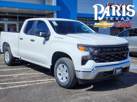  New 2025 Chevrolet Silverado 1500 WT Stock#250516 Summit White 