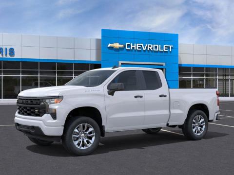 New Summit White 2026 Chevrolet Silverado 1500 Custom RWD - photo 2 - Stock #260831