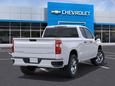 New Summit White 2026 Chevrolet Silverado 1500 Custom RWD - photo 4 - Stock #260831