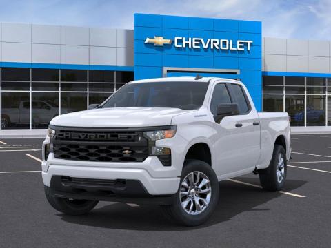 New Summit White 2026 Chevrolet Silverado 1500 Custom RWD - photo 6 - Stock #260831