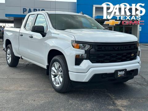 Summit White 2026 Chevrolet Silverado 1500 Custom RWD for sale in Paris, TX - Stock #260831