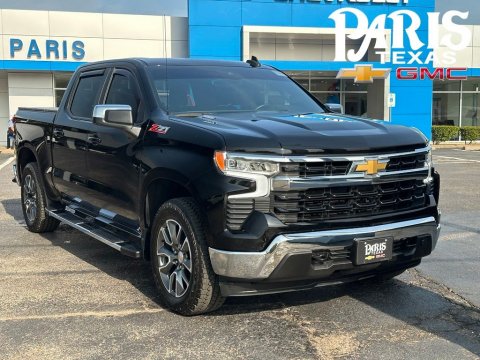 Black 2024 Chevrolet Silverado 1500 LT 4WD for sale in Paris, TX - Stock #260715A