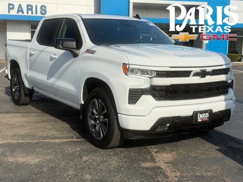 Summit White 2024 Chevrolet Silverado 1500 RST 4WD for sale in Paris, TX - Stock #A1084