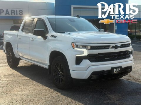 Summit White 2023 Chevrolet Silverado 1500 RST 4WD for sale in Paris, TX - Stock #261317A