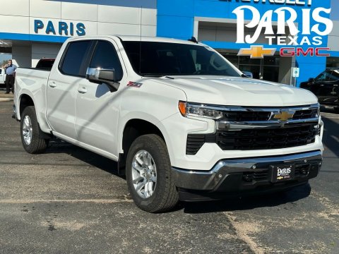 Summit White 2026 Chevrolet Silverado 1500 LT 4WD for sale in Paris, TX - Stock #260725