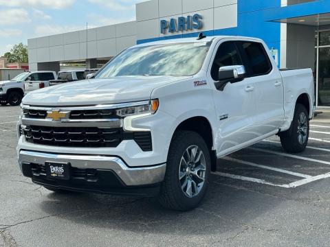 New Summit White 2026 Chevrolet Silverado 1500 LT 4WD - photo 3 - Stock #260796