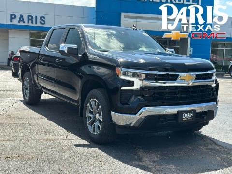 Black 2026 Chevrolet Silverado 1500 LT 4WD for sale in Paris, TX - Stock #261054
