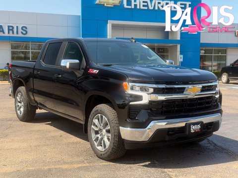 Black 2026 Chevrolet Silverado 1500 LT 4WD for sale in Paris, TX - Stock #261382