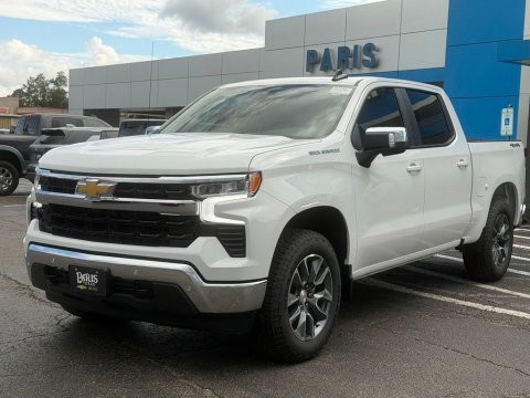 New Summit White 2026 Chevrolet Silverado 1500 LT 4WD - photo 3 - Stock #261042