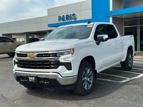 New Summit White 2026 Chevrolet Silverado 1500 LT 4WD - photo 3 - Stock #260826