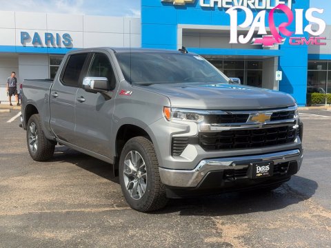 Sterling Gray Metallic 2026 Chevrolet Silverado 1500 LT 4WD for sale in Paris, TX - Stock #261356