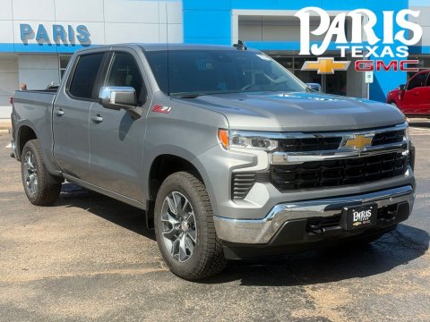 Sterling Gray Metallic 2026 Chevrolet Silverado 1500 LT 4WD for sale in Paris, TX - Stock #261355