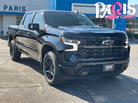 Black 2026 Chevrolet Silverado 1500 RST 4WD for sale in Paris, TX - Stock #260785