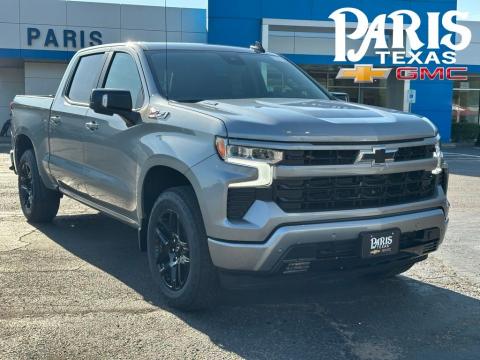Sterling Gray Metallic 2026 Chevrolet Silverado 1500 RST 4WD for sale in Paris, TX - Stock #260776