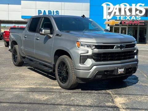 Sterling Gray Metallic 2026 Chevrolet Silverado 1500 RST 4WD for sale in Paris, TX - Stock #260806