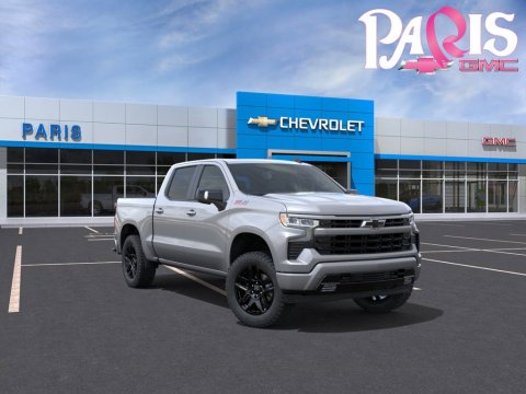 Sterling Gray Metallic 2026 Chevrolet Silverado 1500 RST 4WD for sale in Paris, TX - Stock #261436
