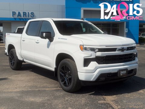 Summit White 2026 Chevrolet Silverado 1500 RST 4WD for sale in Paris, TX - Stock #261400