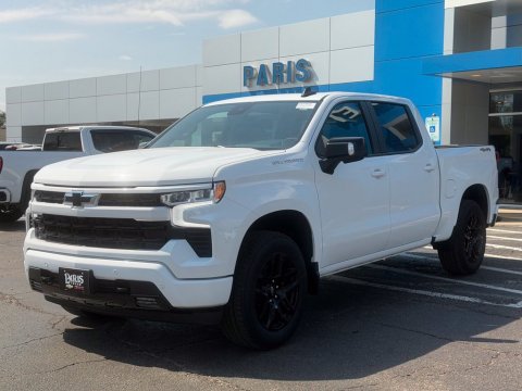 New Summit White 2026 Chevrolet Silverado 1500 RST 4WD - photo 3 - Stock #261400