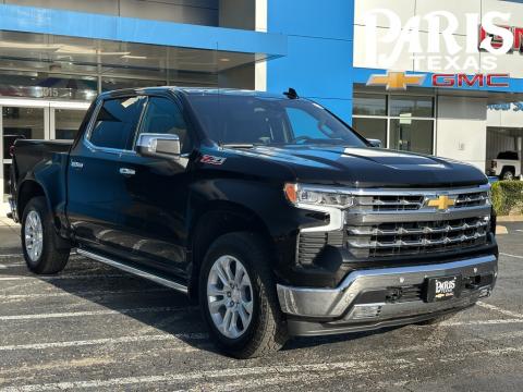  New 2025 Chevrolet Silverado 1500 LTZ Stock#250866 Black 4WD 