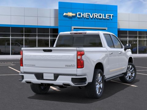 New Polar White Tricoat 2026 Chevrolet Silverado 1500 High Country 4WD - photo 4 - Stock #261342
