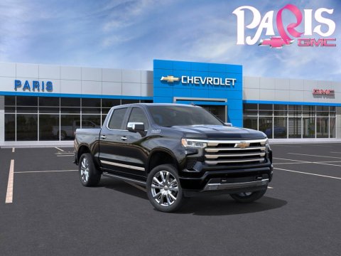 Black 2026 Chevrolet Silverado 1500 High Country 4WD for sale in Paris, TX - Stock #261420