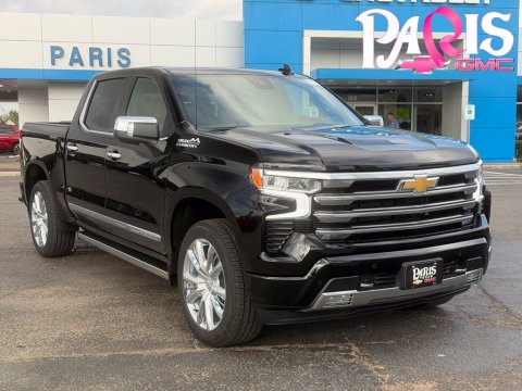 Black 2026 Chevrolet Silverado 1500 High Country 4WD for sale in Paris, TX - Stock #261420