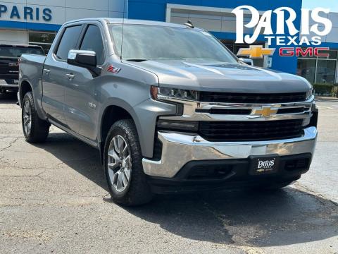 Steel Metallic 2022 Chevrolet Silverado 1500 LTD LT 4WD for sale in Paris, TX - Stock #260935A