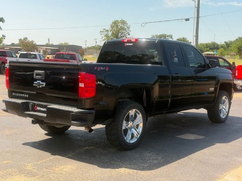 Pre-Owned Black 2018 Chevrolet Silverado 1500 Custom 4WD - photo 7 - Stock #X2540