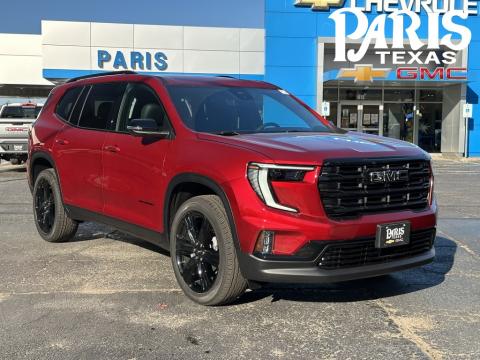  New 2026 GMC Acadia Elevation Stock#260292 Volcanic Red 