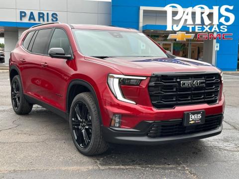 Volcanic Red Tintcoat 2026 GMC Acadia Elevation FWD for sale in Paris, TX - Stock #260897