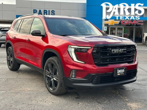 Volcanic Red Tintcoat 2026 GMC Acadia Elevation FWD for sale in Paris, TX - Stock #260512