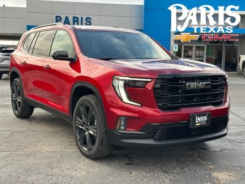 Volcanic Red Tintcoat 2026 GMC Acadia Elevation FWD for sale in Paris, TX - Stock #260512