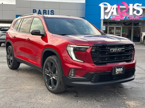 Volcanic Red Tintcoat 2026 GMC Acadia Elevation FWD for sale in Paris, TX - Stock #260512