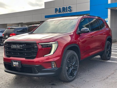 New Volcanic Red Tintcoat 2026 GMC Acadia Elevation FWD - photo 3 - Stock #260512