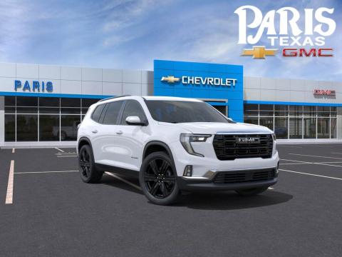  New 2026 GMC Acadia Elevation Stock#260517 Summit White FWD New 